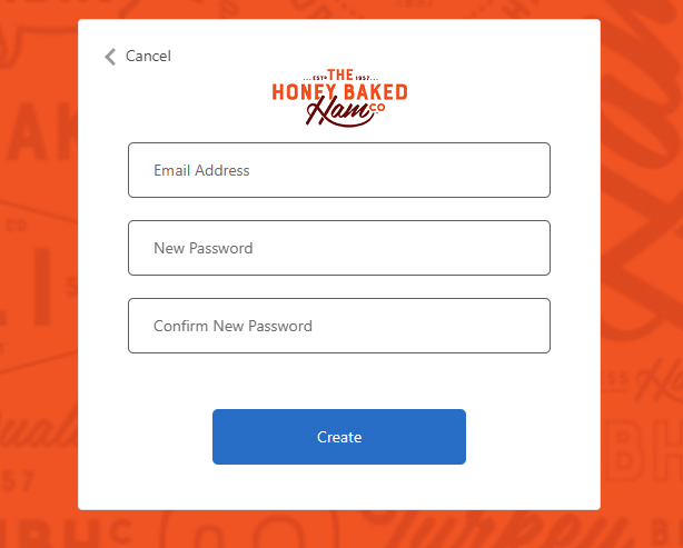 Create a myHoneyBaked Rewards Account
